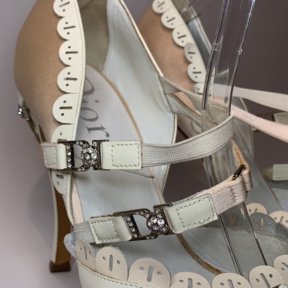 Y2K Dior pink satin and white patent leather. - Picture 11 of 13